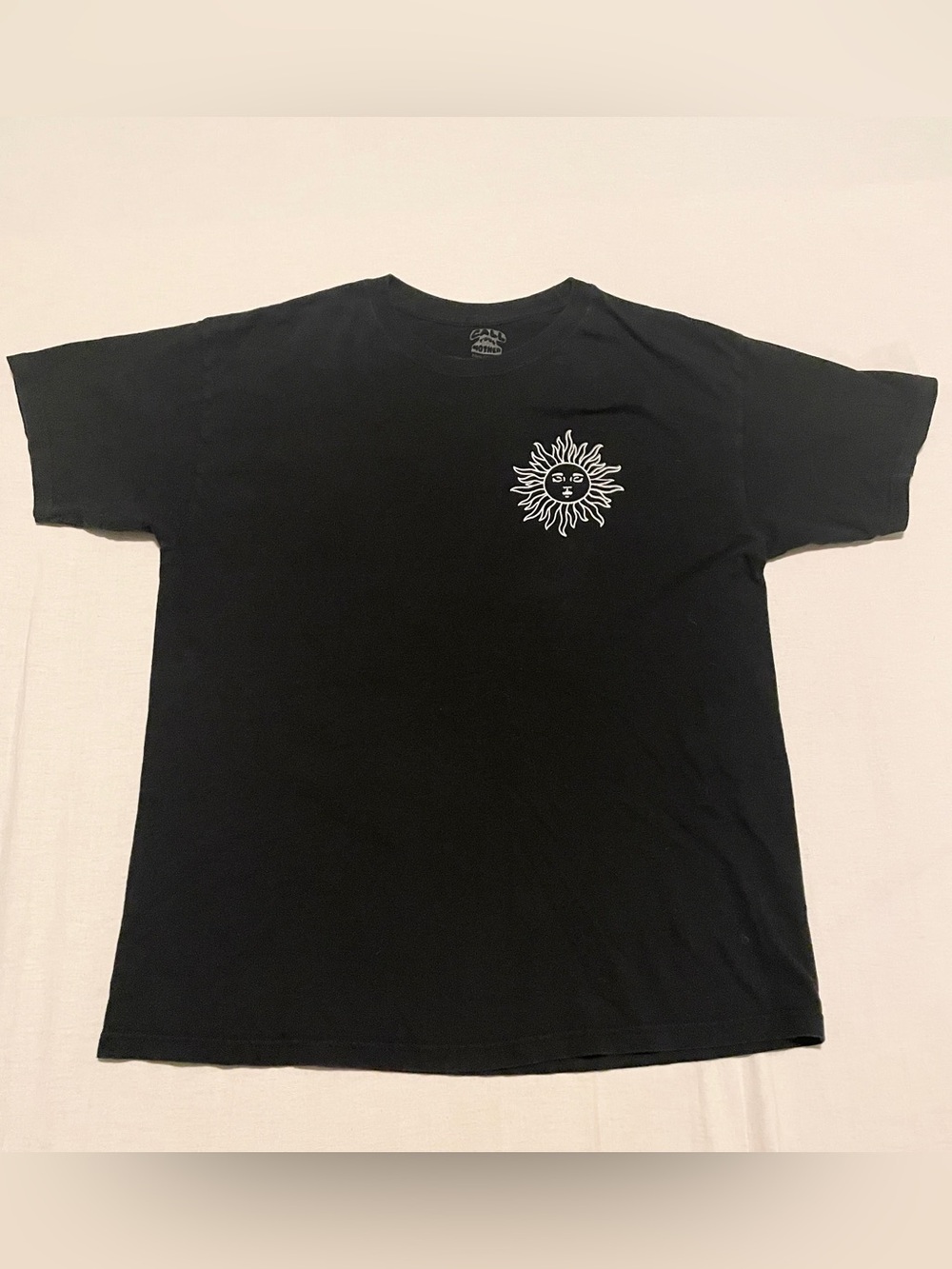 Call Your Mother Party Under The Celestial Sun Moon Skeleton Tee Size M